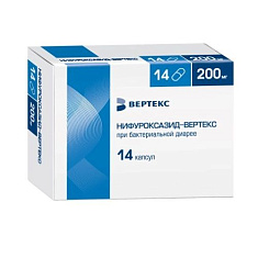 Нифуроксазид-Вертекс капсулы 200мг N14