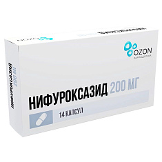 Нифуроксазид капсулы 200мг N16 Озон