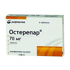 Остерепар таблетки 70мг N4