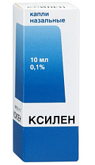 Ксилен капли назальные 0,1% 10мл N1 фл-кап