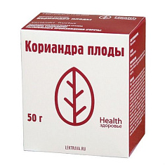 Кориандра плоды 50 г Здоровье