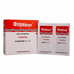 Флуифорт гранулы для суспензии 2,7г 5г N10