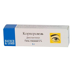 Корнерегель гель глазной 5% 5г N1 туба