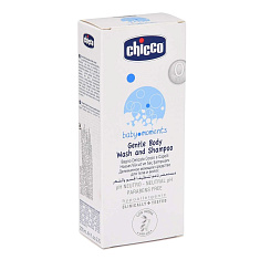 Chicco Baby Moments Шампунь без слез для детей с 0 лет 200мл