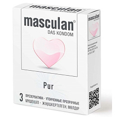 Masculan Pur презервативы ультратонкие №3