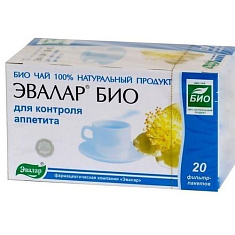 Чай Эвалар Био для контроля аппетита 1,5г N20
