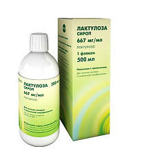 Лактулоза сироп 667мл/мл 500мл Авва