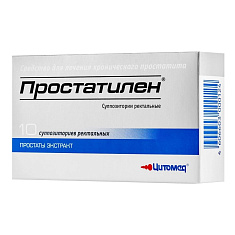 Простатилен суппозитории ректальные 3мг N10