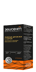 Эвисент Дрожжи пивные сухие очищенные с Серой таблетки 0,5г N60