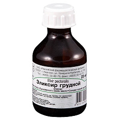 Грудной Эликсир 25мл Ивановская ФФ