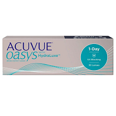 Линзы контактные Акувью/Acuvue 1day Oasys with Hydraluxe №30 /-4,75/