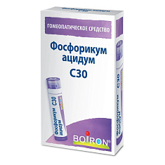 Фосфорикум Ацидум С30 гранулы гомеопатические 4г Буарон