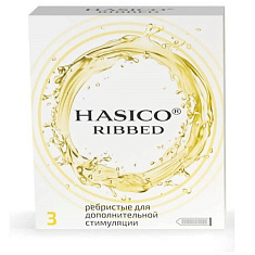 Hasico Презервативы ребристые №3