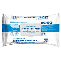 ComForte Салфетки влажные для ухода за лежачими больными L №60