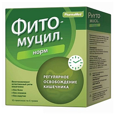 Фитомуцил Норм порошок д/внут прим 5г N10
