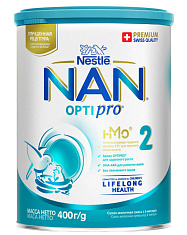НАН 2 Optipro молочная смесь (6-12 месяцев) 400г