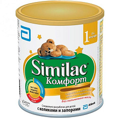 Симилак 1 комфорт смесь сухая для детей 375г