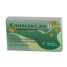 Климаксан гранулы гомеопатические 10г