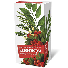 Фиточай Алтай №36 Карденорм с софорой японской 2г N20 фильтр-пак