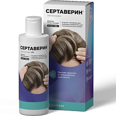 Сертаверин шампунь лекарственный 2% 150г