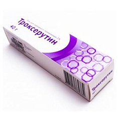 Троксерутин гель для наружн применения 2% 40г N1 туба