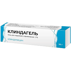 Клиндагель гель для наружного применения 1% 30г Тульская ФФ