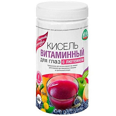 Кисель Леовит Витаминный для глаз с лютеином диетический банка 400 г