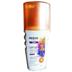 Медива Сан Кеа Молочко для тела детское солнцезащитное SPF50+ 150мл