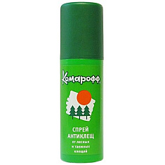 Комарофф спрей-антиклещ 125мл