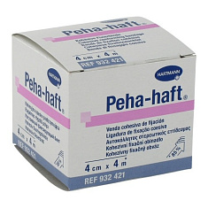 Пеха-хафт/Peha-haft бинт самофиксирующийся 4мх4см белый