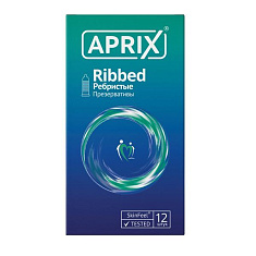 Aprix Ribbed презервативы ребристые №12