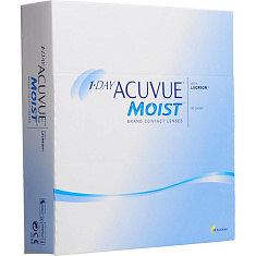 Линзы контактные Acuvue 1day Moist №90 -2,50