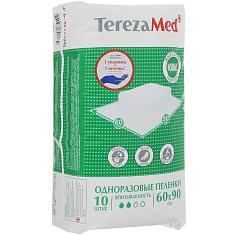 TerezaMed пеленки одноразовые NORMAL 60х90см N10