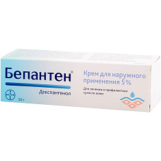 Бепантен крем для наружного применения 5% 50г N1