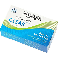 Офтальмикс Баттерфляй Clear Контактные линзы плановой замены  /-3,75/ N4 blue tint