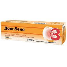Долобене гель для наружного применения 45г N1 туба