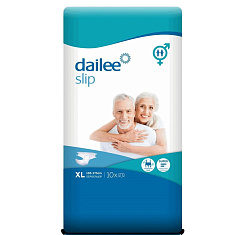 Dailee Super Подгузники для взрослых для людей с тяжелой степенью недержания XL N10