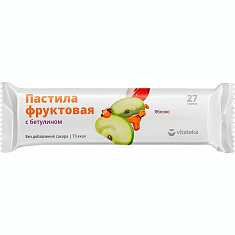 Vitateka Пастила фруктовая Яблочная 27г