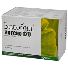 Билобил интенс капсулы 120мг N60