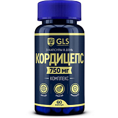 GLS Кордицепс комплекс капсулы 255мг N60