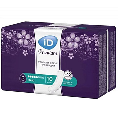 iD Premium Прокладки урологические Maxi №10