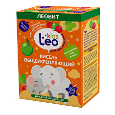 Леовит Leo Kids Кисель для детей общеукрепляющий пакет 12г N5