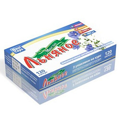 Льняное масло капсулы 300мг N120