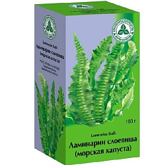 Ламинария (морская капуста) слоевища 100г