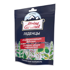Alpine Caramel Альпийская карамель леденцы 75г