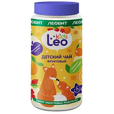 Леовит Leo Kids Чай гранулированный быстрорастворимый фруктовый с 6 месяцев 200г