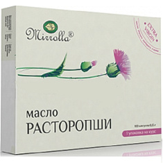 Расторопши масло капсулы 300мг N200 Мирролла