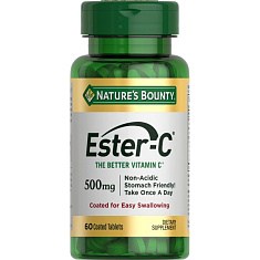 Nature's Bounty Эстер С 500 мг таблетки N60