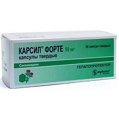 Карсил Форте капсулы 90мг N30