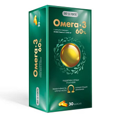 BioForte Омега-3 60% капсулы 1300мг №30